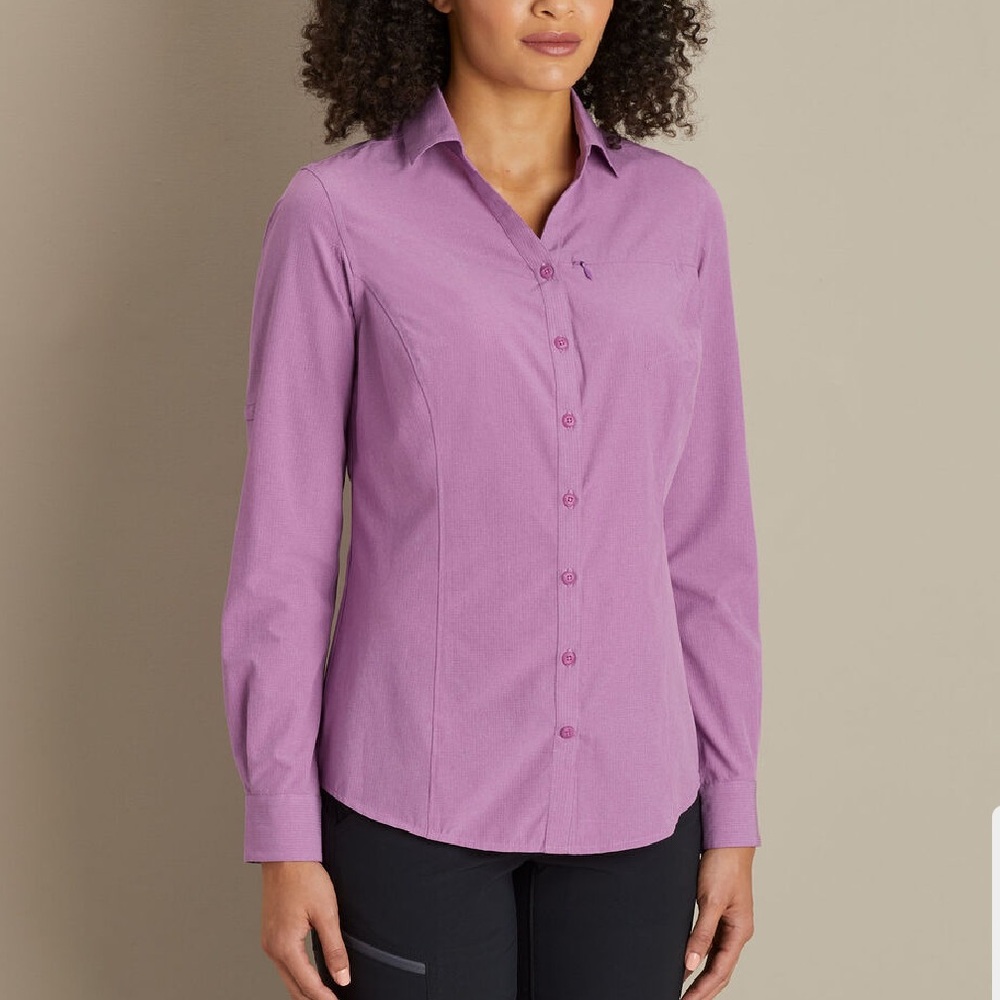 𝅺Duluth Trading Women’s Breezeshooter Shirt Top Size XXL